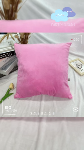 หมอนอิง จัดส่งในไทย หมอนตกแต่งบ้าน ตกแต่งห้อง ผ้านุม สีสันสดใส หลากหลายสี ผ้าขน ผ้าไมโครป้องกันไรฝุ่น ใช้ใยสังเคราะห์คุณภาพดี