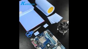 Thermal Pad 1mm Thermal Pad Cooler 10cm*10cm Thermal Pad Potong Silicone Cpu Gpu Processor Heatsink Silicon Gpu Conductive Cooling