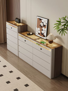 ZUNTONGGE | Bedside Five-Drawer Storage Cabinet with Lock