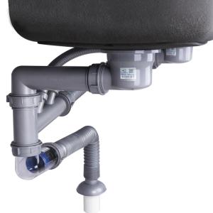 Submarine | Kitchen Sink Drain Pipe Set for Double Single Basin