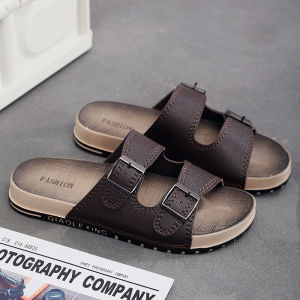 Dép Đi Biển Đế Dày Chống Trượt Thường Ngày Cho Nam Mùa Hè 2024 Dép Xỏ Ngón PVC Đế Mềm Thời Trang Đi Biển Thoải Mái