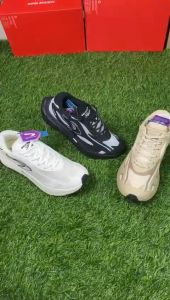 910 Nineten Sepatu Running HIROSHI Sepatu Lari Pria - Putih Abu