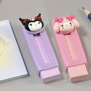 Sanrio | Sanrio Retractable Eraser Cute Cartoon Design Soft and Lint-Free Suitable for Students Children and as a Gift