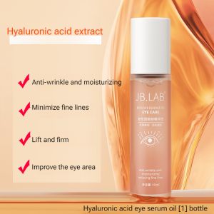 【HOT SALE】Lab Hyaluronic Acid Eye Serum Oil Firming & Anti-Wrinkle Fade Dark Circles Fine Lines Puffiness Lift & Brighten Eye Oil玻色因眼部精华油