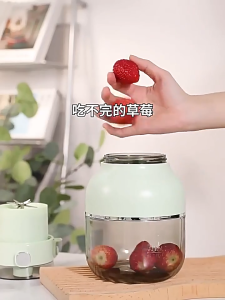 ⚡️Local Delivery+COD⚡Portable Blender Wireless Original Portable Blender 1000ML Bottled Juicer Electric USB Rechargeabl Mini Blender Portable Blender.Large Capacity Straw Cup