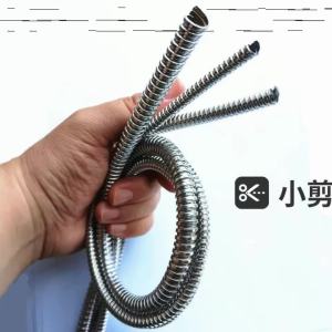 4/6/8/10/12/15/20mm 304 Stainless Steel Corrugated Pipe Wire Line Cable Conduit Protect Hose Tube Dropshipping