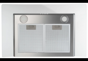 Máy hút mùi kính cong Kaff KF GB706 inox kính chịu lực công suất 1000m3/h thiết kế hiện đại