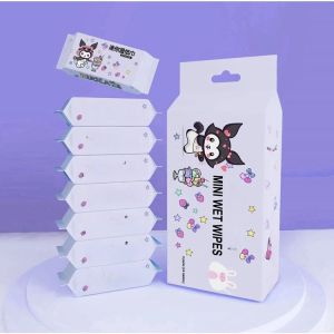 Tisu Basah Travel Mini Karakter 1 Pack 8 Pcs / Tisu Travel / Wet Wipes Mini