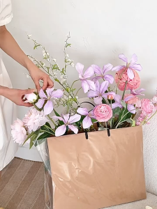 Bó Hoa Mix Sẵn Nhiều Loại Sang Trọng Thanh Lịch - Hoa trang trí phòng đạo cụ chụp ảnh bó hoa cầm tay