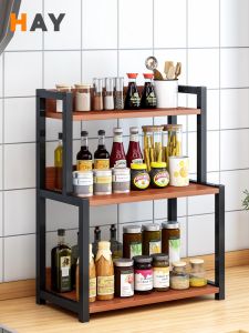 Rak Dapur Kitchen Rack Spice Organizer Kitchen Shelf Storage Rack Kitchen Organizer Seasoning Rack Kitchen Organizer Rak Rempah