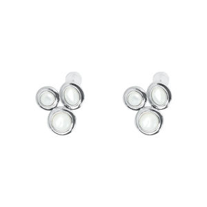 MEIYANG | Natural Mother-of-Pearl Moon Earrings Earrings Pins and Clips