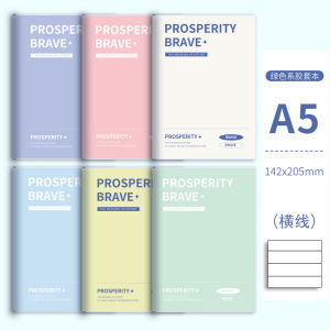 Thickened A5 B5 Notebook Soft Surface Super Thick 16 Open High School Students Journaling Notebook Diary Book Cultural Supplies