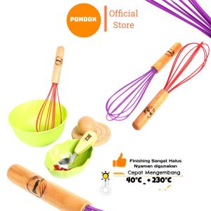 Pondox Alat Kocok / Whisk Sily Pengocok Telur Kocokan Telur Whisk Egg Pengocok Manual