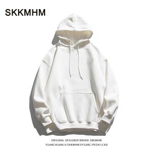 Áo Nỉ Trùm Đầu Có Mũ Trùm Đầu Rộng Rãi Có Khóa Kéo Dài Tay Mùa Thu Đông Có Lót Lông Cừu Thoải Mái Đa Năng Phong Cách Đường Phố