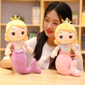 Mermaid Doll Stuffed Toy for Girl Birthday Gift for Kids 30/40CM Cartoon Sleep Pillow Baby Doll