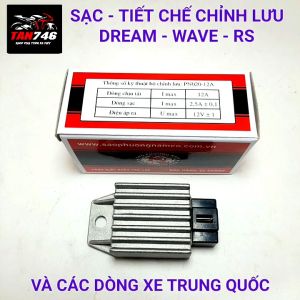 Tiết chế chỉnh lưu cục sạc Phương Nam lắp được cho Dream Wave và các dòng xe số của Trung Quốc