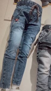 CELANA JEANS PREMIUM PANJANG ANAK LAKI DAN PEREMPUAN TERBARU RIPPED BORDIR USIA 1-13 TAHUN