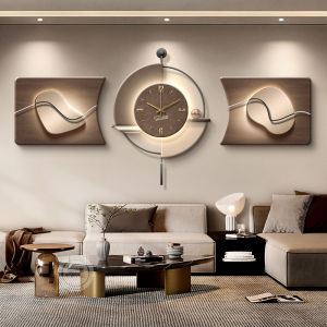 RUIBOHAO | Luxury Clock Minimalist Living Room Wall Art