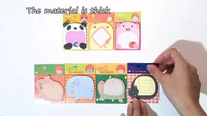 AXNAT Sticky Notes Tempelan Kertas Memo Pad Karakter SS252