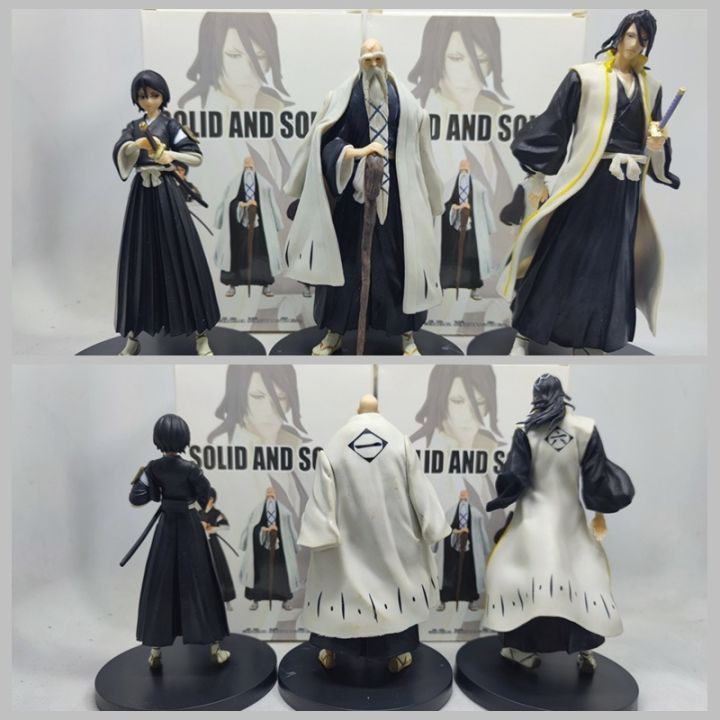 Fastshipment BLEACH Animes Figure Zaraki Kenpachi Kuchiki Rukia Kurosaki Ichigo ThousandYear