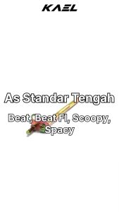 As Standar Tengah Beat Pop-eSP-Sporty-FI K25-CBS 2012-2014 & Scoopy FI K16G 2013-2015 & Scoopy eSP K16R 2015-2017 & Spacy New-FI Setandar-Standart-Standard