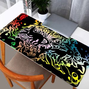 XXL E-sports Mouse Pads Smooth Pokemon Pikachu Flexible Rubber Gamer PC Computer Keyboard Durable for CSGO Kawaii Mosuepad