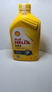OLI SHELL HELIX HX5 1L SAE 15W-40 UNTUK MOBIL & MOTOR
