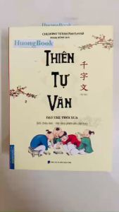 Sách - Thiên Tự Văn (bìa mềm - tái bản 2022) (MT)