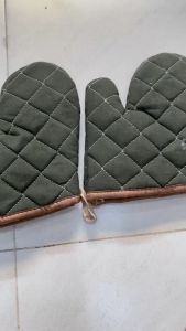 Găng Bao Tay Chịu Nhiệt Lớn Màu Xanh Bao tay chống nóng tiện dụng chuyên dùng nướng bánh