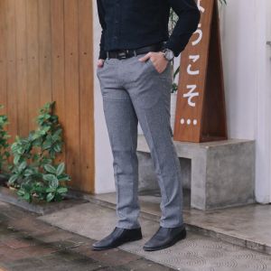CELANA KANTOR PRIA SLIMFIT CELANA BAHAN PRIA SLIM KOREAN STYLE CELANA PANJANG PRIA