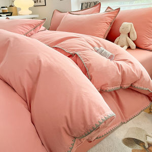 Kiss Dear | Nordic Style Luxurious Pure Cotton Bedding 4pcs