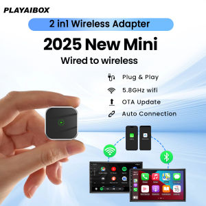 CarPlay Wireless Android Auto Adapter Plug And Play Bluetooth WiFi Auto Connection For Kia Audi Volvo Peugeot Opel Renault Jeep