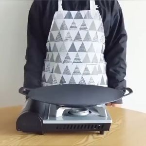 Barbecue Pan Korean BBQ At Home Eat Broadcast Same Barbecue Pan | Cookware Plate Maifan Stone | Frying Fry Dishes Set