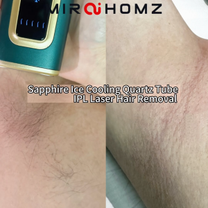 MiraiHomz【Ice Cooling】Sapphire Ice Cooling Quartz Tube IPL Laser Hair Removal Machine Device Permanent Unlimited Flashes