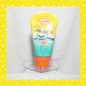BBTROP50 Natasha Skin Care Bali Breeze Tropical Sunscreen SPF 50+ PA++++ 50 gram by dr Fredi Setyawan Original Sunblock Tirai Tabir Surya