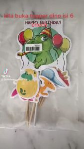 Topper Kue Dinosaurus: Aksesoris Kue Kreatif untuk Anak