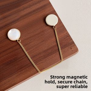 ZUOOU | Magnetic Chain Clip T-Shirt Bottoms & Shirt Sleeves Fixing Clip