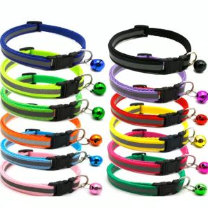 Zaman Now - Kalung Kucing Lonceng / Kalung Buat Hewan Peliharaan / Kalung Kucing Polos Berlonceng Adjustable / Kalung Kucing