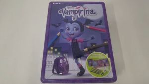 Disney Vampirina Tin of Wonder Book Gift Set with 2 Colouring Books Pencils & Stationery for Kids