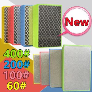 60-400 # kim cương Miếng đánh bóng tay gạch mài nghiền thủy tinh đệm khối đá gốm đĩa chà nhám đánh bóng công cụ