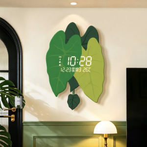 ZEDUO | Creative Silent Wall Clock No-Need-Drilling