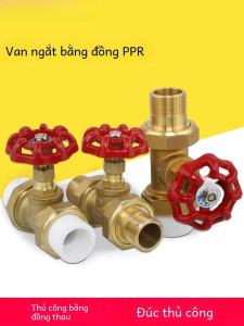 Van Điều Khiển Thoát Nước Bằng Đồng Van Chốt Nước Ống Nước Van Cắt Nóng Chảy Van Bướm Van Cầu PP 4/6 Phần Van Cắt Nước