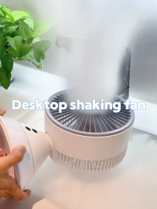 Air Circulation Fan Portable Table Wireless USB Rechargeable 15000 mAh Night Light Silent Strong Wind Home office Outdoor