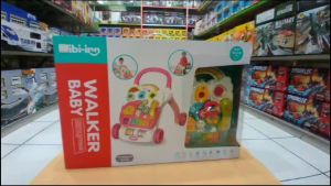Mainan bayi dorong baby walker Jumbo Mainan anak latihan jalan bahan premium