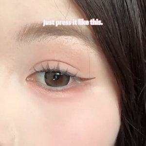 Double-head Molding Eyeliner Stamp Pen Non-smudge Quick-dry Waterproof Long Lasting