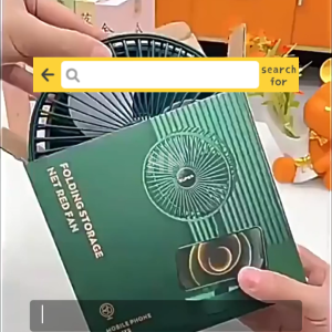 Ready Stock Multifunctional Rechargeable Handheld Lightweight Foldable Rotatable Adjustable Stand 3 Power Speed Green Colour Mini Small Cooling Fan Phone Holder Home Household Electronic Appliances Office Table Desk Outdoor Hiking Camping Sport Cheap Cute