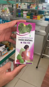 Dung Dịch Vệ Sinh Phụ Nữ TRẦU KHÔNG TÍA TÔ chai 150ml.