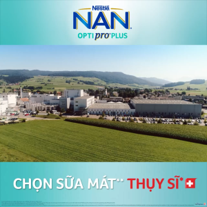 Sữa bột Nestle NAN OPTIPRO PLUS 4 với 5HMO cho bé từ 2 - 6 tuổi giúp hỗ trợ tiêu hóa đề kháng trí não và phát triển toàn diện Lon 1500g Sản Xuất tại Thụy Sĩ