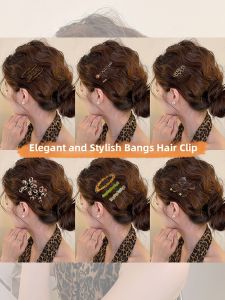 NING ZHOU | High-Quality Elegant Side Hair Clip