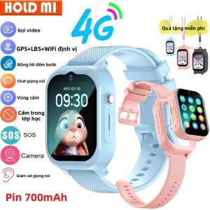 Đồng Hồ Thông Minh 4G GPS WiFi Cho Trẻ Em Gọi Video SOS Giám Sát Vị Trí Định Vị Điện Thoại Có Camera Quà Tặng Cho Bé Trai Và Bé Gái